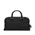 Dolce & Gabbana logo-tag leather top-handle bag - Black