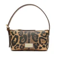 Dolce & Gabbana Crespo leopard-print shoulder bag - Neutrals