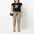 Roberto Cavalli leopard-print jeans - Neutrals