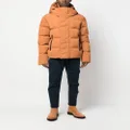 Dsquared2 hooded puffer jacket - Orange