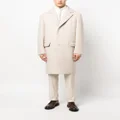 Brunello Cucinelli notched-lapels single-breasted coat - Neutrals