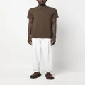 TOM FORD short-sleeved cotton polo shirt - Brown