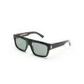 Dunhill rectangle-frame tinted sunglasses - Black