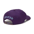 Philipp Plein embroidered-motif cotton baseball cap - Purple