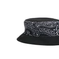 Philipp Plein bandana-print bucket hat - Black