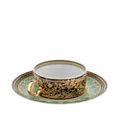 Versace Barocco Mosaic cup and saucer - Black