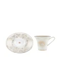 Versace Medusa Gala cup and saucer set - White