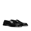 Dolce & Gabbana patent-leather loafers - Black
