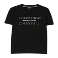 Dkny Kids logo-print cotton T-shirt - Black