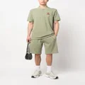 Kenzo Boke Flower elasticated-waist shorts - Green