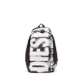 Diesel Rave X logo-print backpack - Black