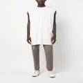 Rick Owens X Champion logo-embroidered oversized tank top - White