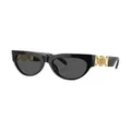 Versace Eyewear oversize-frame sunglasses - Black