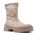 Vic Matie 40mm suede ankle boots - Neutrals