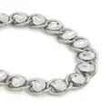 Marni rhinestone-embellished chain necklace - Silver