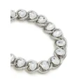 Marni rhinestone-embellished chain necklace - Silver