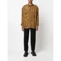 Moschino leopard-print long-sleeve shirt - Neutrals