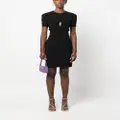 Dsquared2 cut-out short-sleeve dress - Black