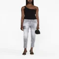 Dsquared2 Coorl girl distressed jeans - Grey