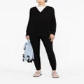 Stella McCartney Stella Iconics fine-knit trousers - Black