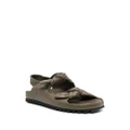Officine Creative knot-detail leather sandals - Green