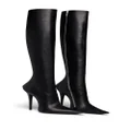 Balenciaga pointed-toe knee-high boots - Black