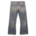 Balenciaga mid-rise bootcut jeans - Blue