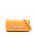Victoria Beckham Chain Pouch leather tote bag - Orange