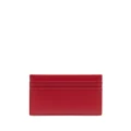 Dolce & Gabbana logo-embossed leather cardholder - Red
