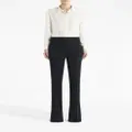 ETRO mid-rise flared trousers - Black