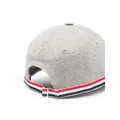Thom Browne 4-Bar bow baseball cap - Grey
