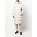 Brunello Cucinelli hooded padded jacket - Neutrals