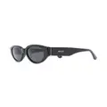 Retrosuperfuture Drew Mama oval-frame sunglasses - Black