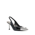 Philipp Plein Decollete Crystal Skull low heels - Black