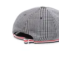 Thom Browne multi-print wool baseball cap - Black