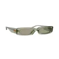 Linda Farrow x Linda Farrow Military sunglasses - Green