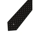 Dolce & Gabbana polka dot-print silk tie - Black