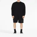 Burberry Check EKD cotton sweatshirt - Black