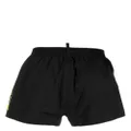 Dsquared2 logo-print swim shorts - Black