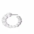 Melissa Kaye 18kt white gold Aria diamond earrings - Silver