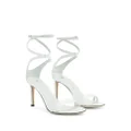 Giuseppe Zanotti Catia 90mm leather sandals - White