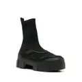 Vic Matie sock-style chunky ankle boots - Black