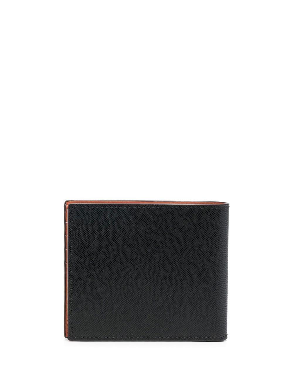 Dsquared2 logo-plaque folded wallet - Black