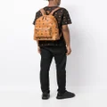 MCM medium Stark Maxi Visetos-print backpack - Brown