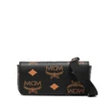 MCM mini Aren Maxi Visetos camera bag - Black