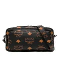 MCM small Aren Maxi Visetos crossbody bag - Black