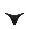Mugler Star bikini bottom - Black