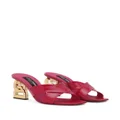 Dolce & Gabbana 3.5 75mm DG-heel mules - Red