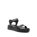Ancient Greek Sandals Salamina leather sandals - Black