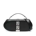 Versace Greca Goddess leather shoulder bag - Black